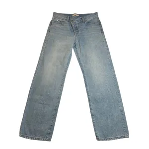 Madewell Low-Slung Straight Jeans With Criss-Cross Waistband Size 26 Casual thumbnail 4