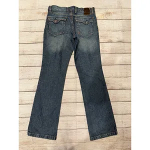Lucky Brand Blue Mid Rise Flare Regular Length Denim Jeans Women's Size 8/29 thumbnail 3