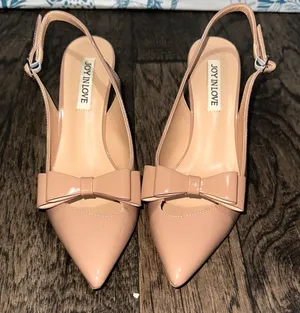 Joy And Love Nude Slingback Heels Tan Size 8 thumbnail 1