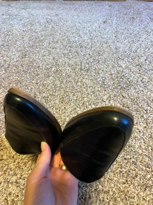 Madden Girl Black Vegan Leather Slip-On Loafers Mules ❤️ thumbnail 5