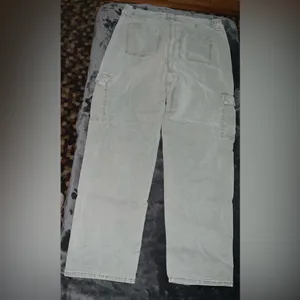American Eagle Cargo Stretch Straight Pant in Green Size 14 Regular thumbnail 7