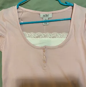 Just Polly Pink Baby Tee thumbnail 2