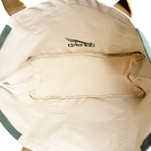 Dansko Cream And Sage Green Tote Bag Nwot thumbnail 6