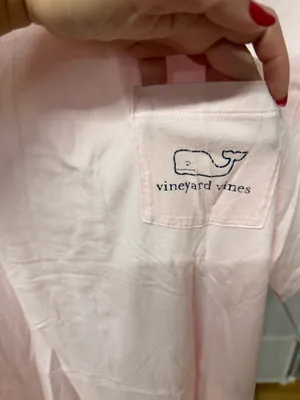 Vineyard Vines Pink Pocket Tee thumbnail 2