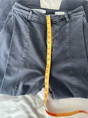 Anthropologie pilcro Black Wide-Leg Jeans with Front Seams thumbnail 7