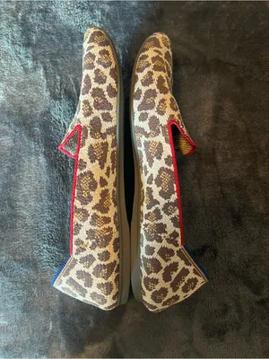 Rothy’s The Loafer Mocha Spot Leopard 8.5 Retired thumbnail 4