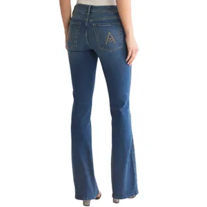 7‎ For All Mankind A Pocket Bootcut Jeans Medium Wash 26 High Rise thumbnail 2