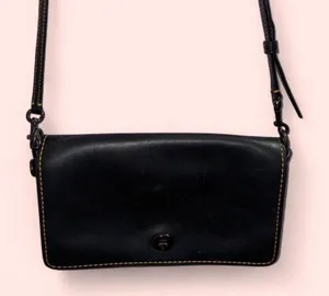 Coach Crossbody Bag In Black, Classic/Vintage Style thumbnail 1