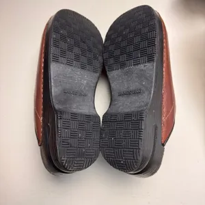 Lands’ End Brown Slip-On Clog Mules Shoes Sz 7 thumbnail 8