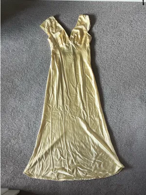 Amazon Satin Maxi Dress thumbnail 7