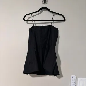 REFORMATION Ashlyn Strapless Black Top Size 6 thumbnail 8