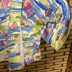 White Stag Blue‎ And Pink Sailboat Print Skort Size Medium thumbnail 6