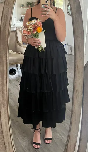 Vici Black Dress thumbnail 1