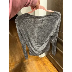 Lululemon Yogi Everyday long-sleeve top in a gray space-dye Pima‎ cotton blend 8 thumbnail 3
