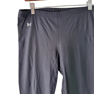 Under Armour Women's Black‎ Leggings Athletic Stretch Activewear thumbnail 9