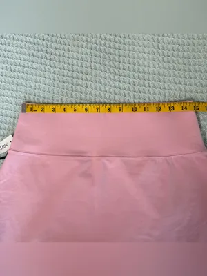 NWT TNA Aritzia Hold-It Atmosphere Mini Skirt Women Large Pink Athleisure Sporty thumbnail 6