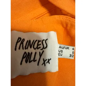 Princess Polly Orange Sleeveless Halter Corset Bustier Cami Crop Top Size 0 thumbnail 3