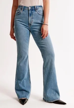 Abercrombie Curve Love High-Rise Vintage Flare thumbnail 1