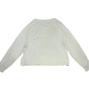 Victoria’s Secret Women's XS Mint Green Long Sleeve Breathable Cozy‎ Pajama Top thumbnail 4