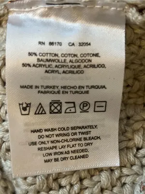 Anthropologie MOTH Rose Gold Metallic Asymmetrical Sweater Medium thumbnail 7