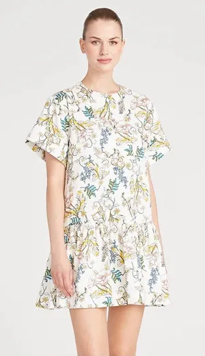 NWT Amur Zazie Floral Mini Shift Dress Womens‎ Size 2 thumbnail 1