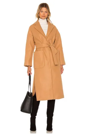 LBLC the Label Revolve Marie Jacket in Camel thumbnail 2