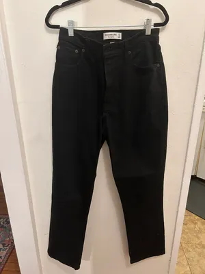 Abercrombie Ultra High Rise 90s Straight Jean Curve Love thumbnail 2