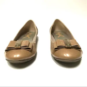 Anne Klein Akaricia faux snake skin bow loafers 6.5‎ thumbnail 4