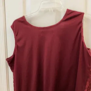 FINAL MARKDOWN Sara Morgan lace front tank large thumbnail 4