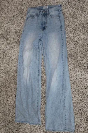 High rise blue pacsun wide leg jeans thumbnail 1