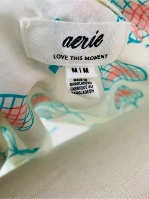 AERIE Tennis Racket Pajama Shirt thumbnail 6