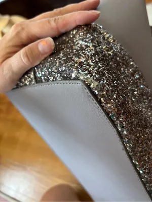Kate Spade Greta Penny Court Glitter Shoulder Bag thumbnail 9