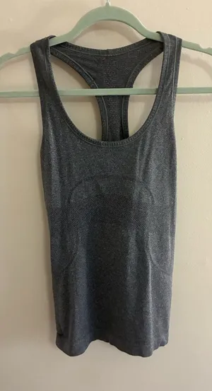 Grey Lululemon Swiftly Tech Tank thumbnail 1