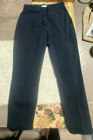 H&M Women’s pants blue dark dress thumbnail 1