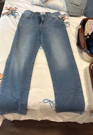 BDG Mid-Rise Olive Stovepipe Jeans thumbnail 1