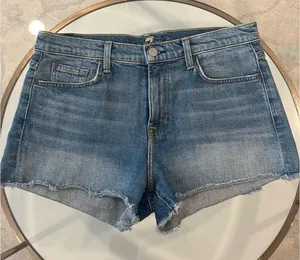 7 For All Mankind Jean Shorts thumbnail 1