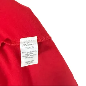 Lovers + Friends NEW Anzen Gown in Deep Red thumbnail 5