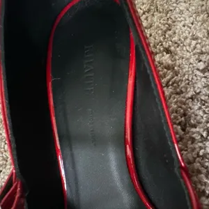 Khaite Fawn Patent Leather Pumps Scarlett Red 36 thumbnail 8