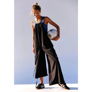 Free People Pathfinder One Piece Jumpsuit Skyline/Black Combo M thumbnail 2