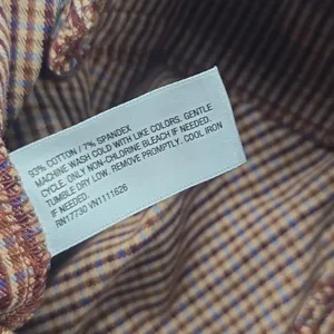 A New Day -1312 Bi-Stretch‎ Skinny Pants Houndstooth Tan Rust Women's size 8 thumbnail 9