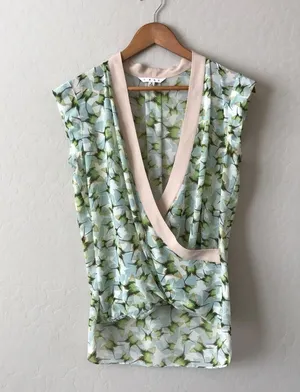 CABI butterfly wrap top thumbnail 3