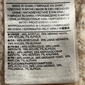 Banana republic‎ Italian yarn xs heritage collection sweater thumbnail 6