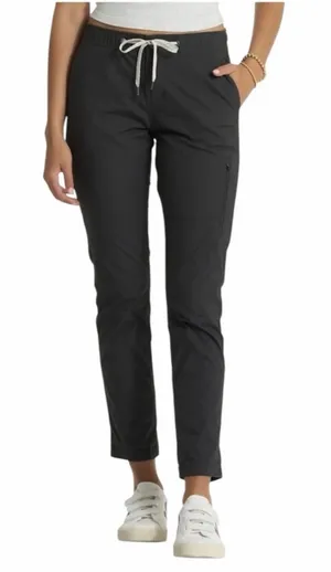Vuori VW401-L Pants XS Charcoal Gray Slim Stretch Full Length Long Travel Jogger thumbnail 1