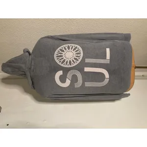 SoulCycle Spellout Gray/White Hoodie S Athleisure Sportswear Activewear Casual thumbnail 2