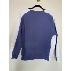 Universal Thread Blue White Tie Die Sweatshirt Crew Neck Sz XL thumbnail 6