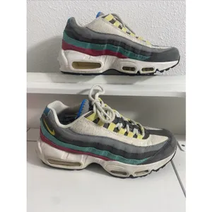 Nike Air Max 95 SE Recraft Air Sprung DN4371-001 Grey Size 6.5Y 24.5 Cm thumbnail 5