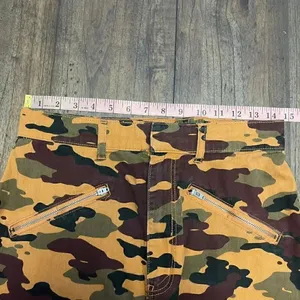 Loose Zip Camo Jeans thumbnail 7