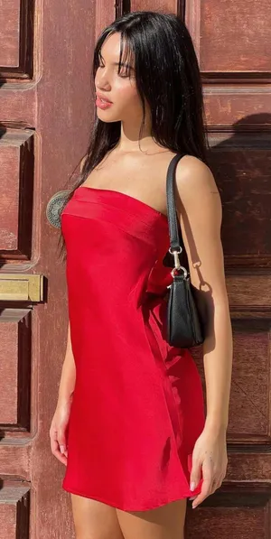 Princess Polly Satin Mini Dress thumbnail 1