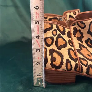 Sam Edelman leopard booties‎ size 7.5 thumbnail 6