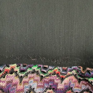 For Love & Lemons Dress M‎ Multi Color Knit Fit Flare Mesh Panel Sleeveless READ thumbnail 11